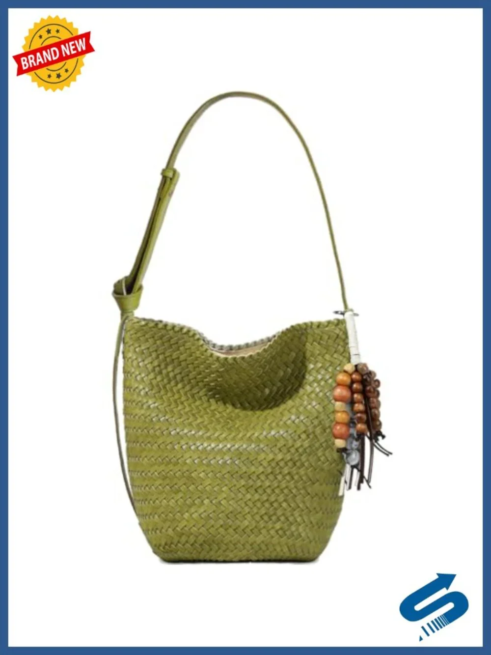 Woven Satin Leather Tote Bag Women Handbag Crossbody Shoulder Bag